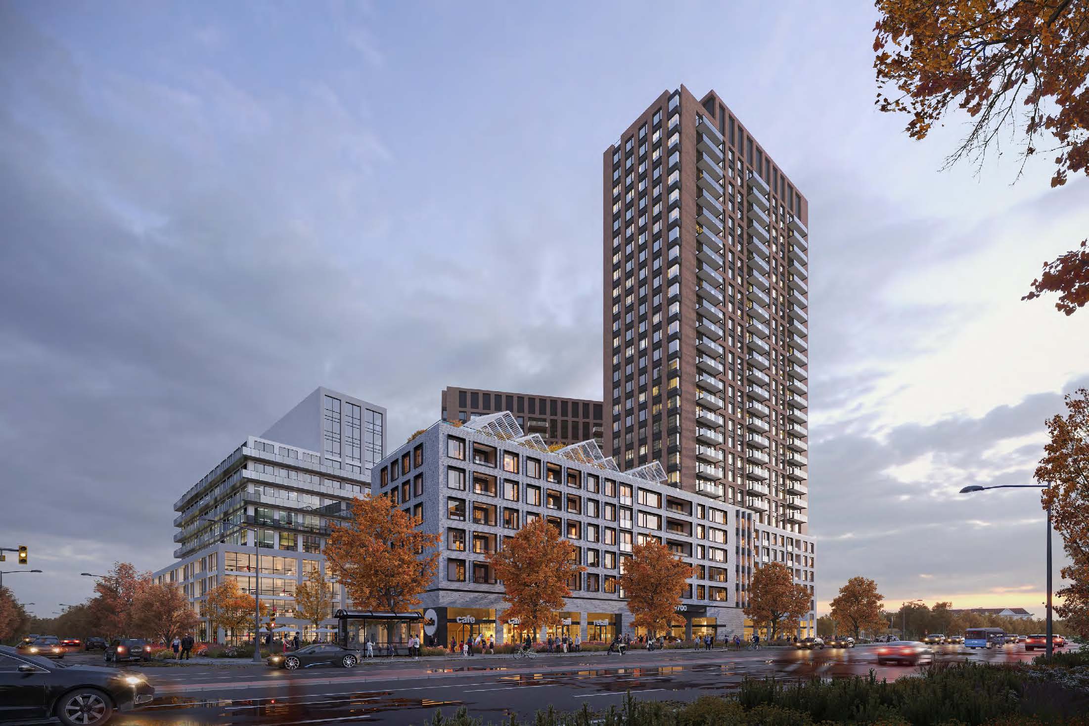9700 Yonge — exterior rendering