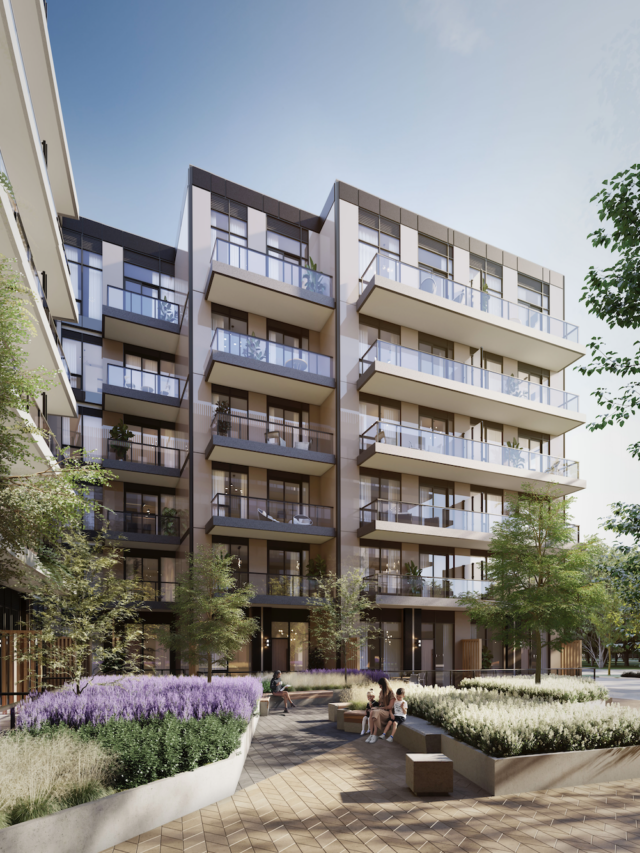 Arcadia District — exterior rendering