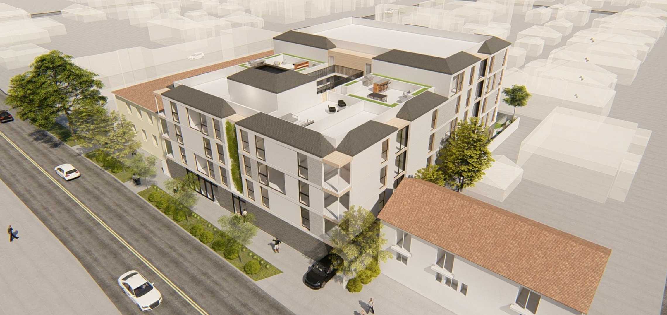 Hyde Park — aerial rendering