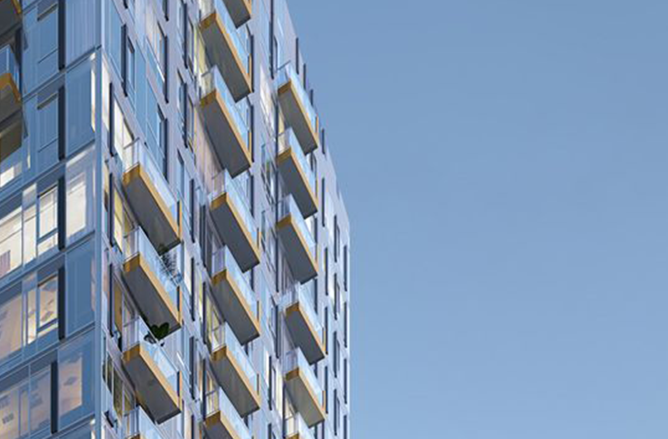 The Borough Condos — exterior rendering