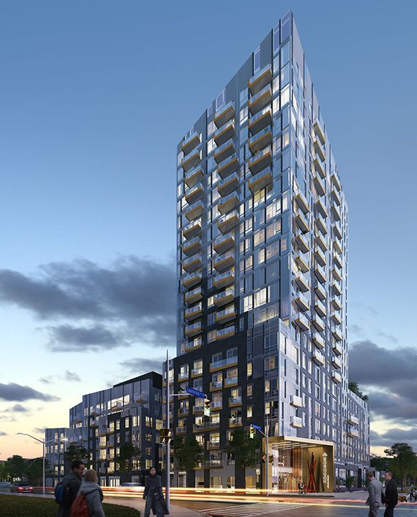 The Borough Condos — exterior rendering