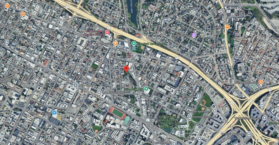 Echo Park — site map