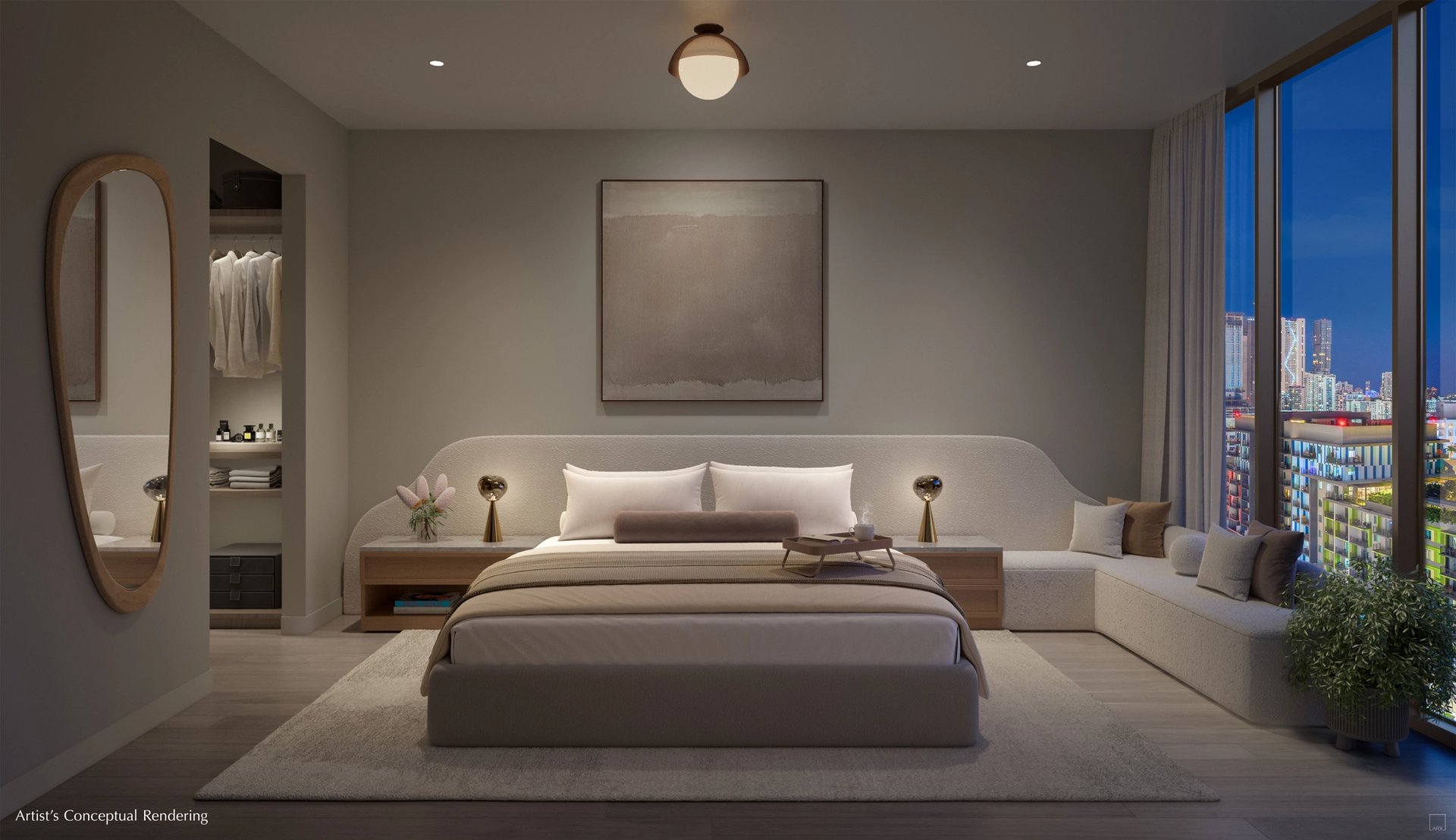 Frida Kahlo Wynwood — interior rendering