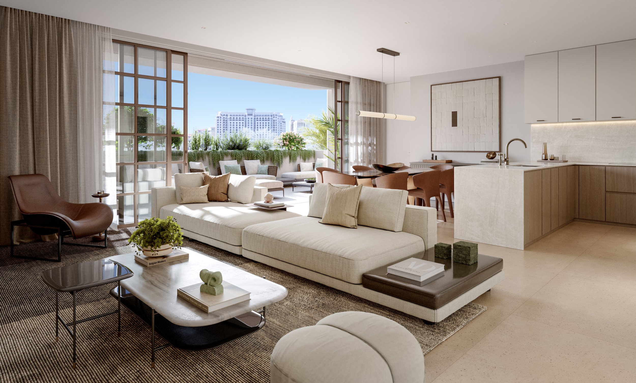 Alhambra Parc — interior rendering