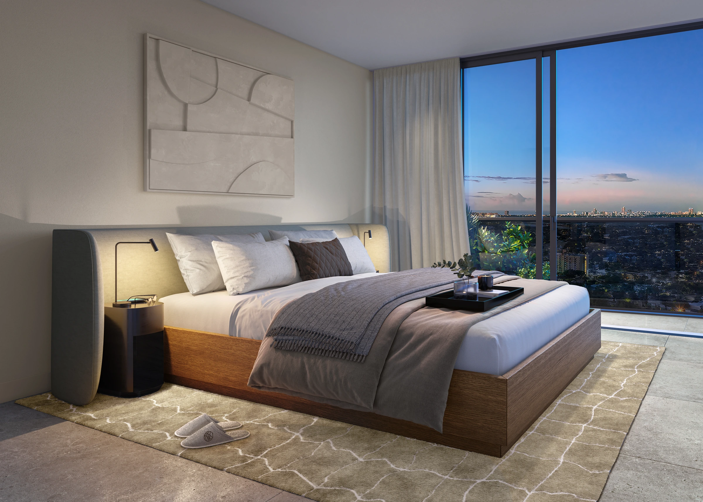 NEXO Residences — interior rendering