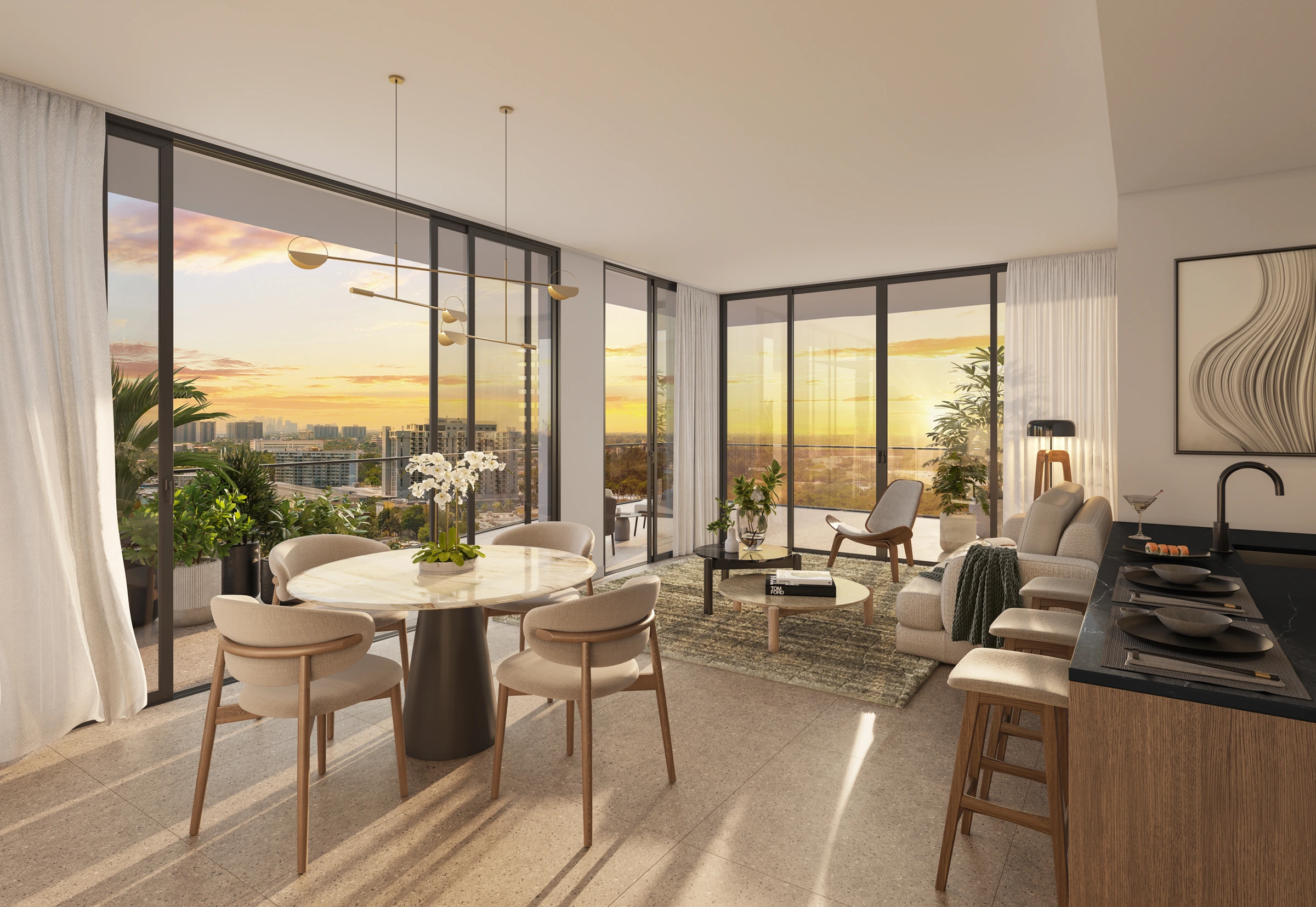 NEXO Residences — interior rendering