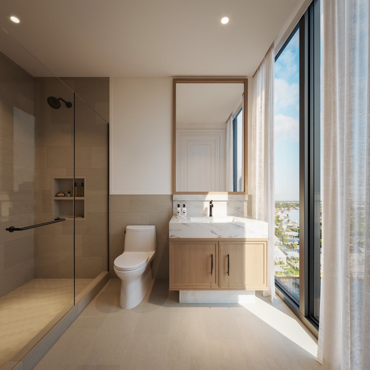 The Ritz-Carlton Residences — interior rendering