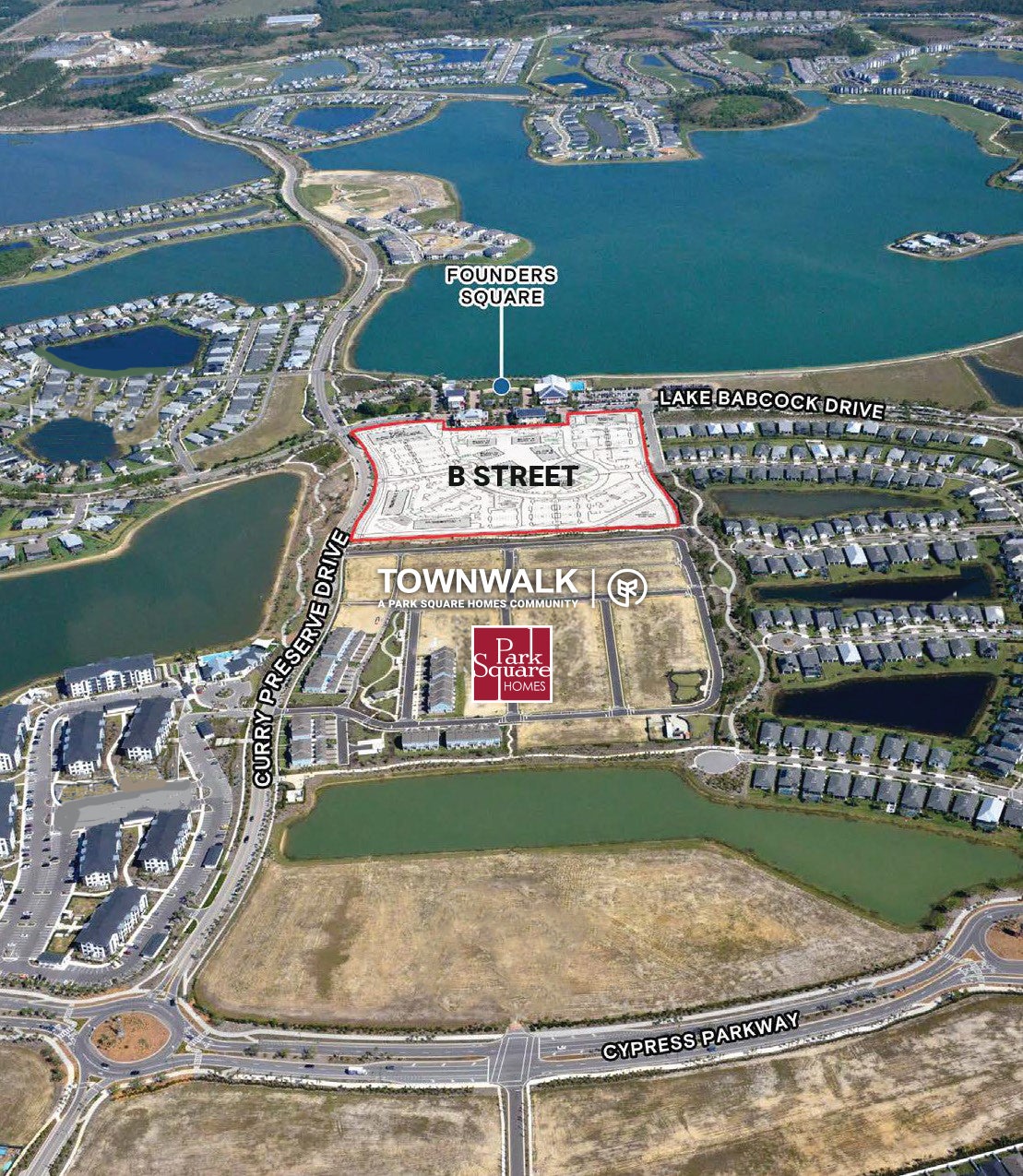 Townwalk at Babcock Ranch — site map