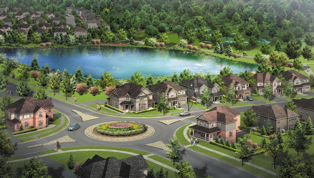 Mulberry Meadows — aerial rendering