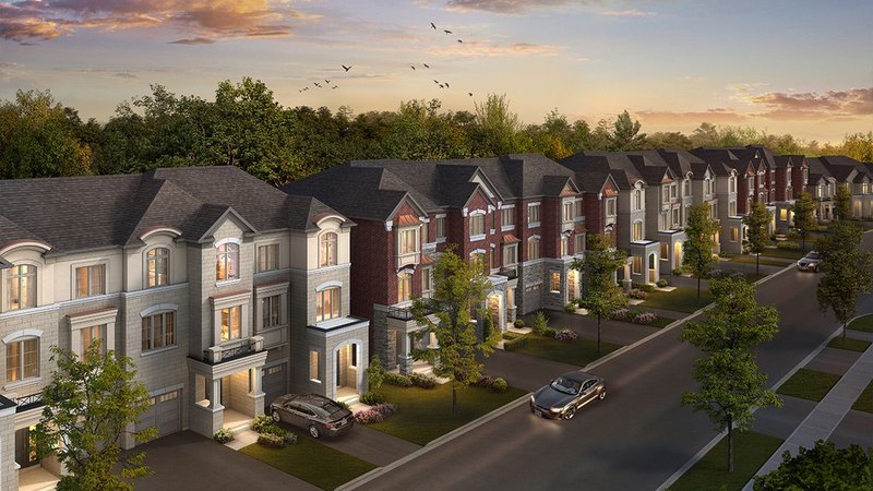The Arbors — aerial rendering