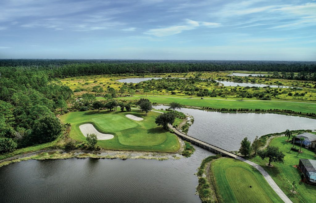 River Hall — aerial rendering