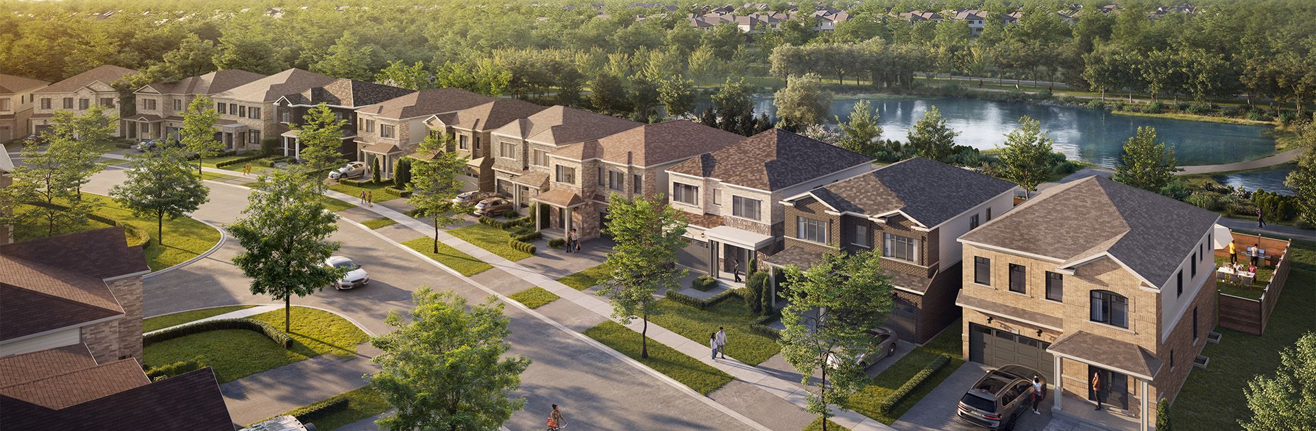 Five Creeks — aerial rendering