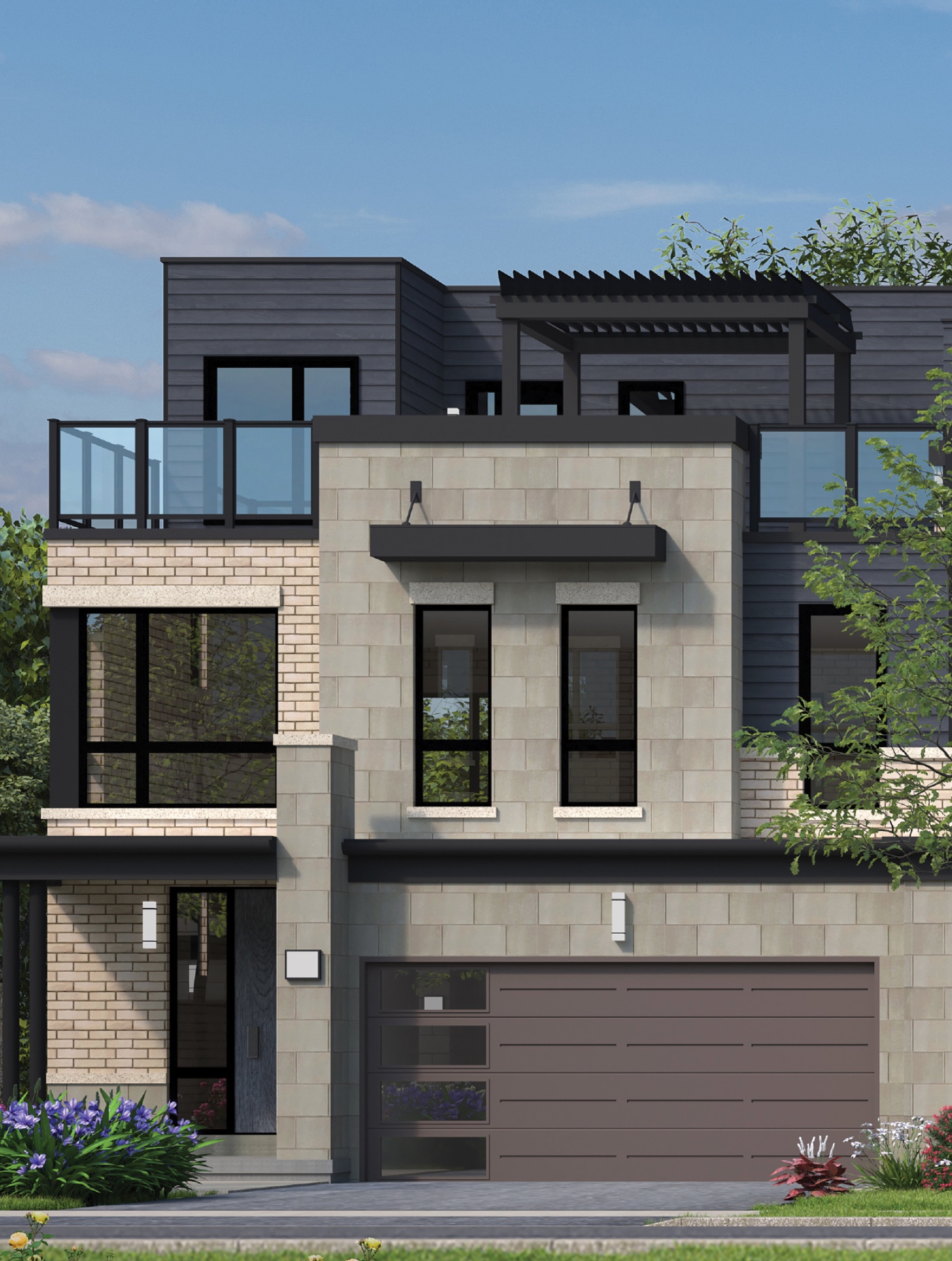 Trailshead — exterior rendering