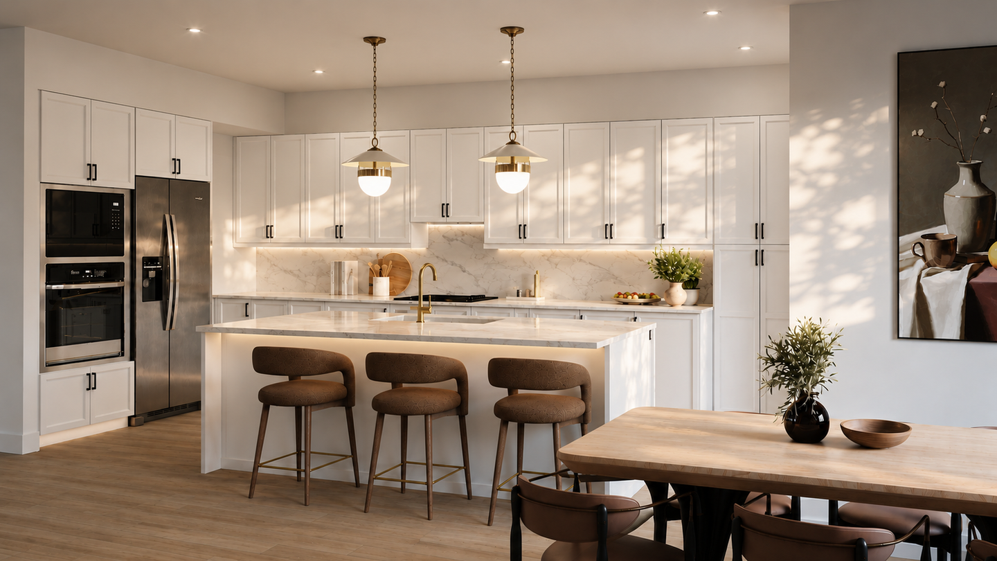 Medallion in Maple — interior rendering