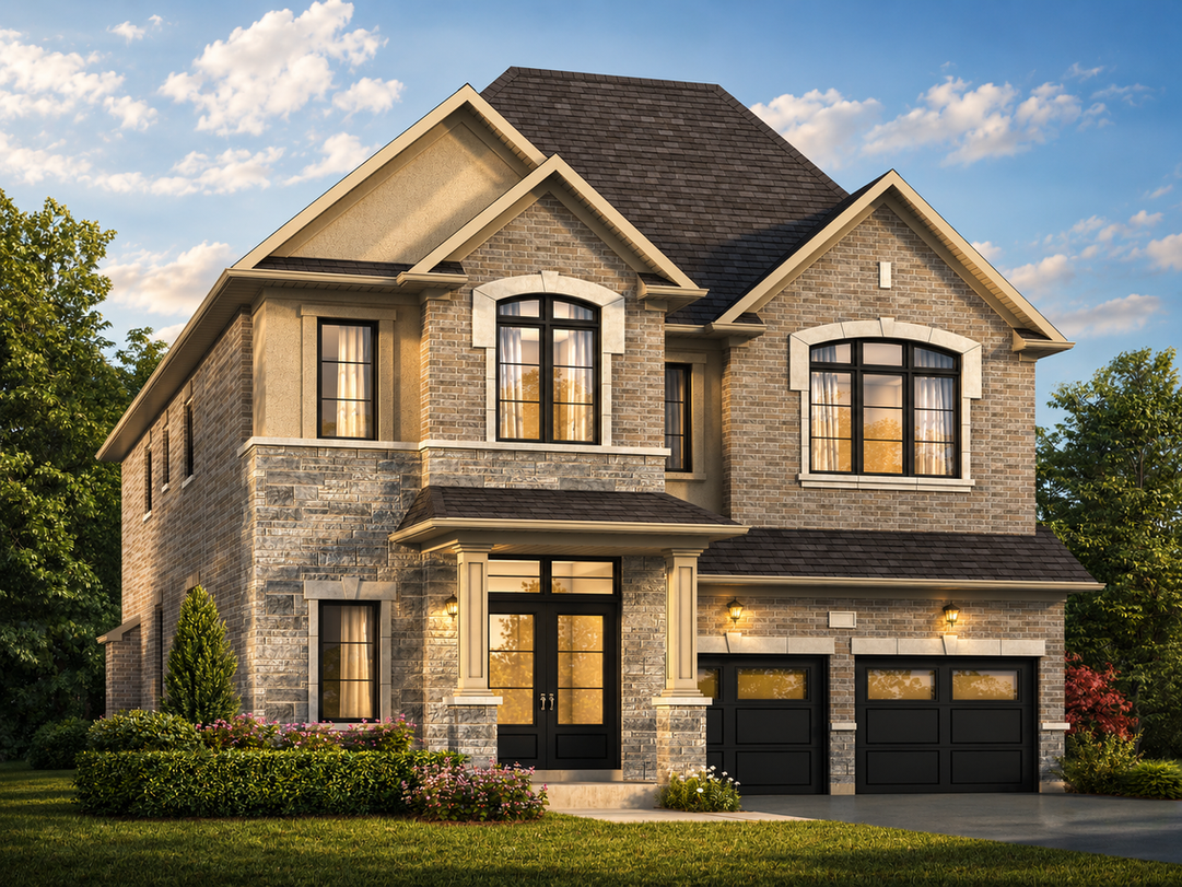 Medallion in Maple — exterior rendering