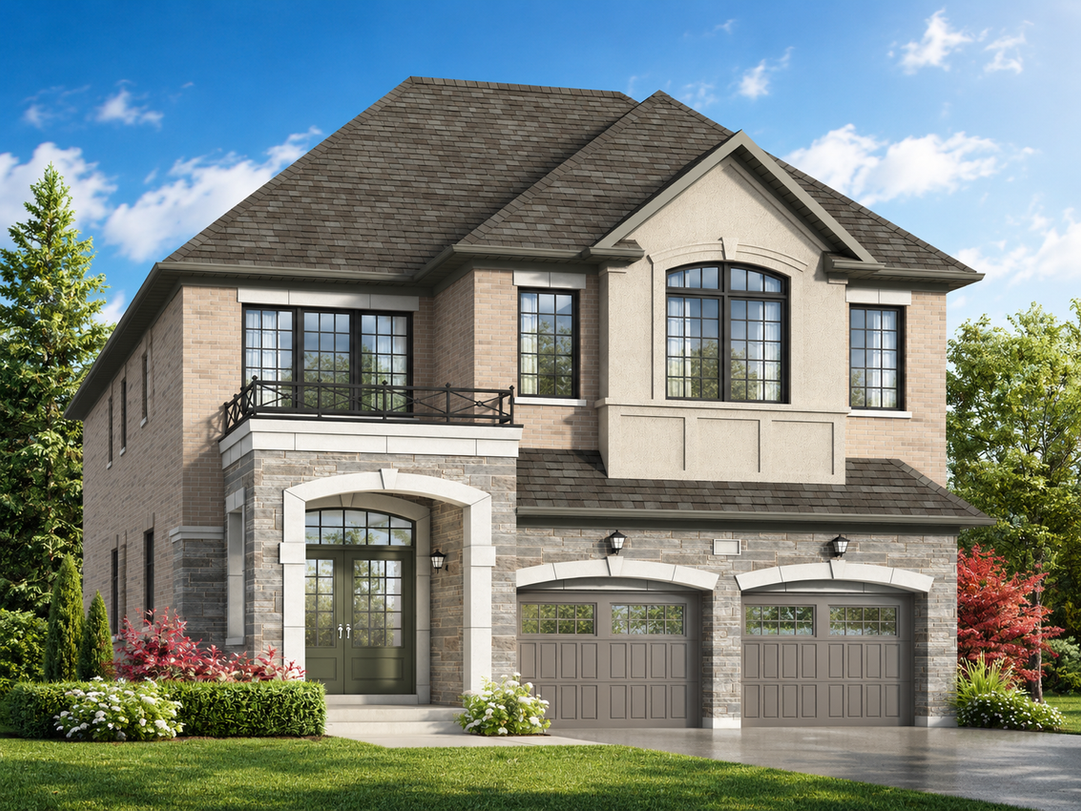 Medallion in Maple — exterior rendering