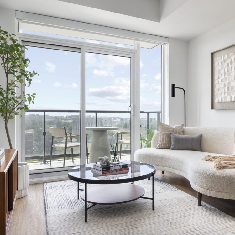 Bridge Suites — interior rendering