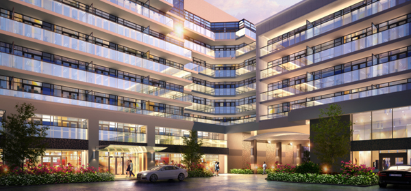 Vida at Bayview Village — exterior rendering