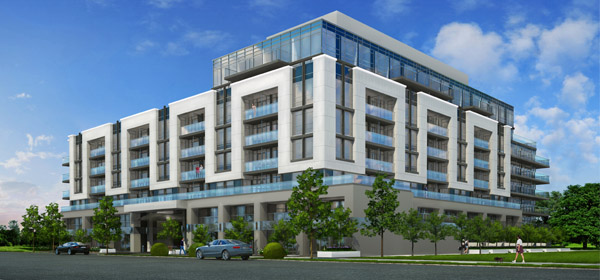 Vida at Bayview Village — exterior rendering
