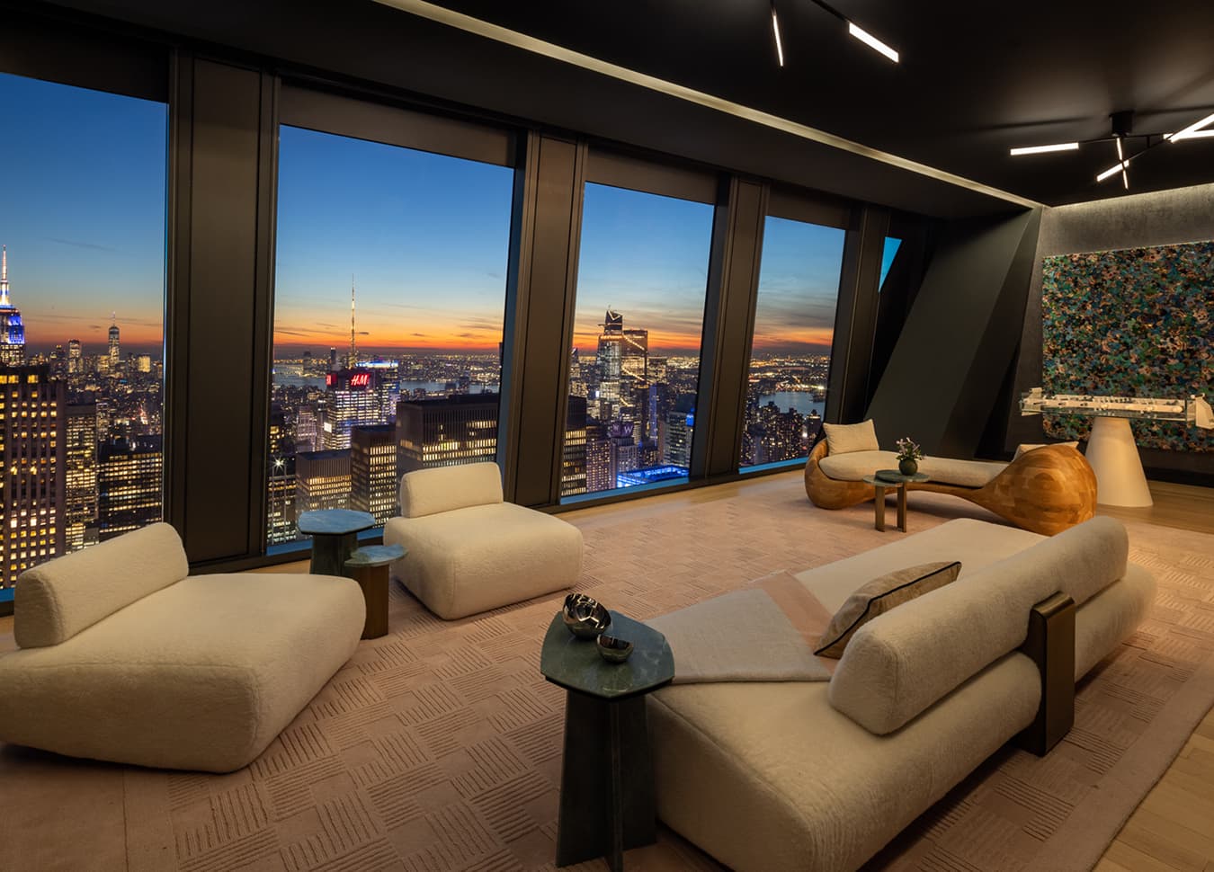 53 West 53 — interior rendering