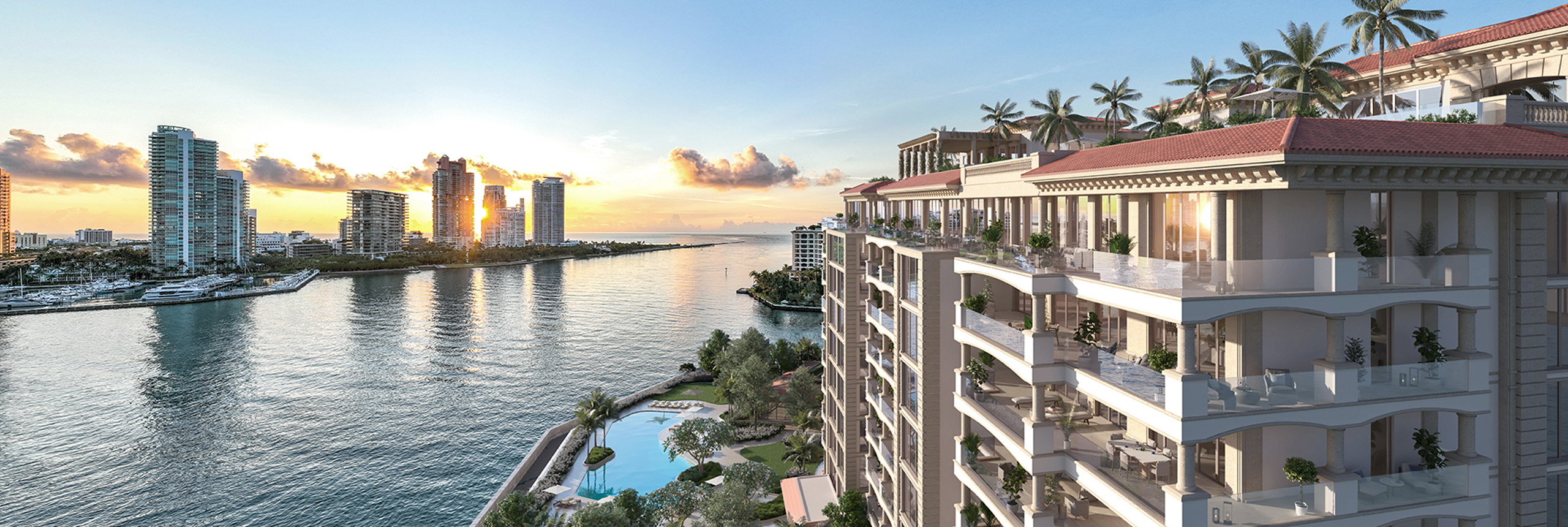 The Residences — exterior rendering