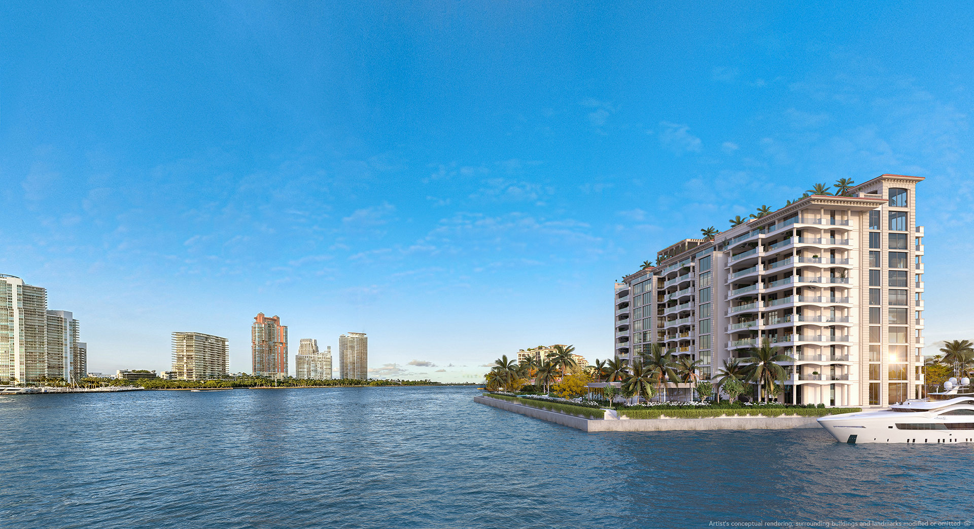 The Residences — exterior rendering