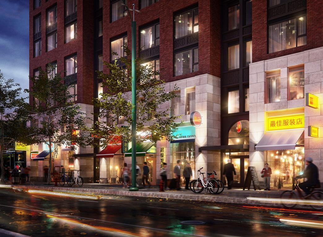 The Darcy — exterior rendering