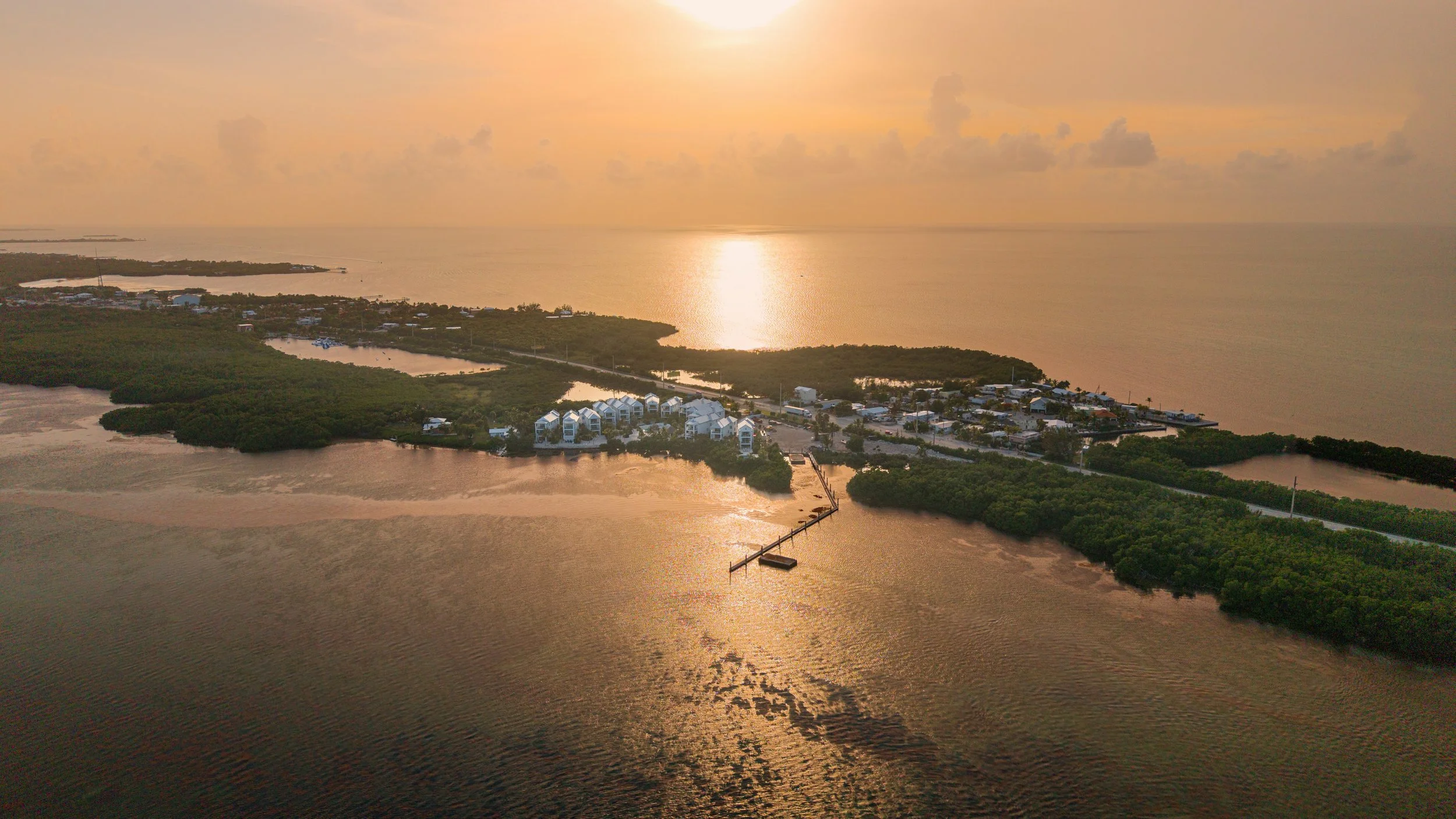 SeaGlass Cove — aerial rendering