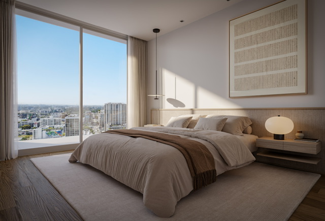 HQ Residences Edgewater — interior rendering