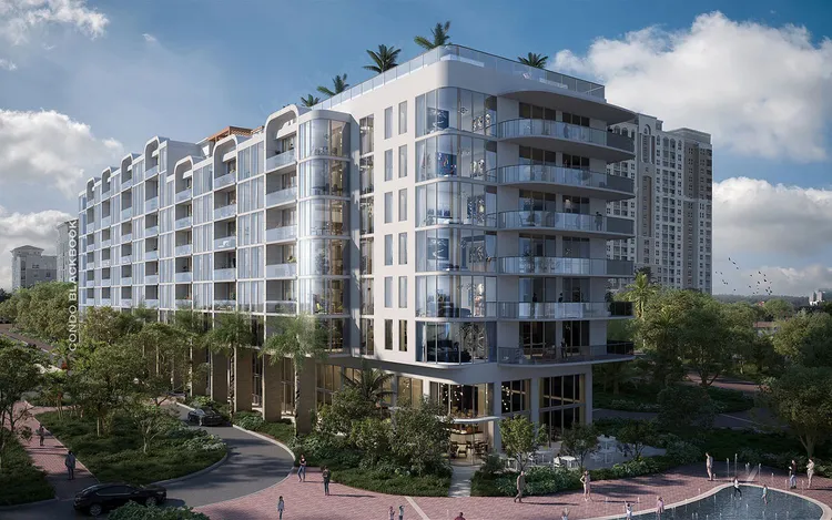 Sixth & Rio — exterior rendering