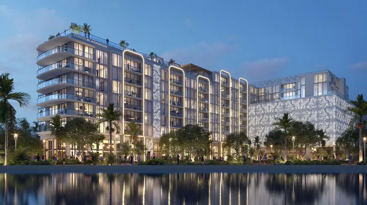 Sixth & Rio — exterior rendering