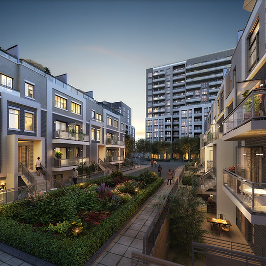 The Garden Series — exterior rendering