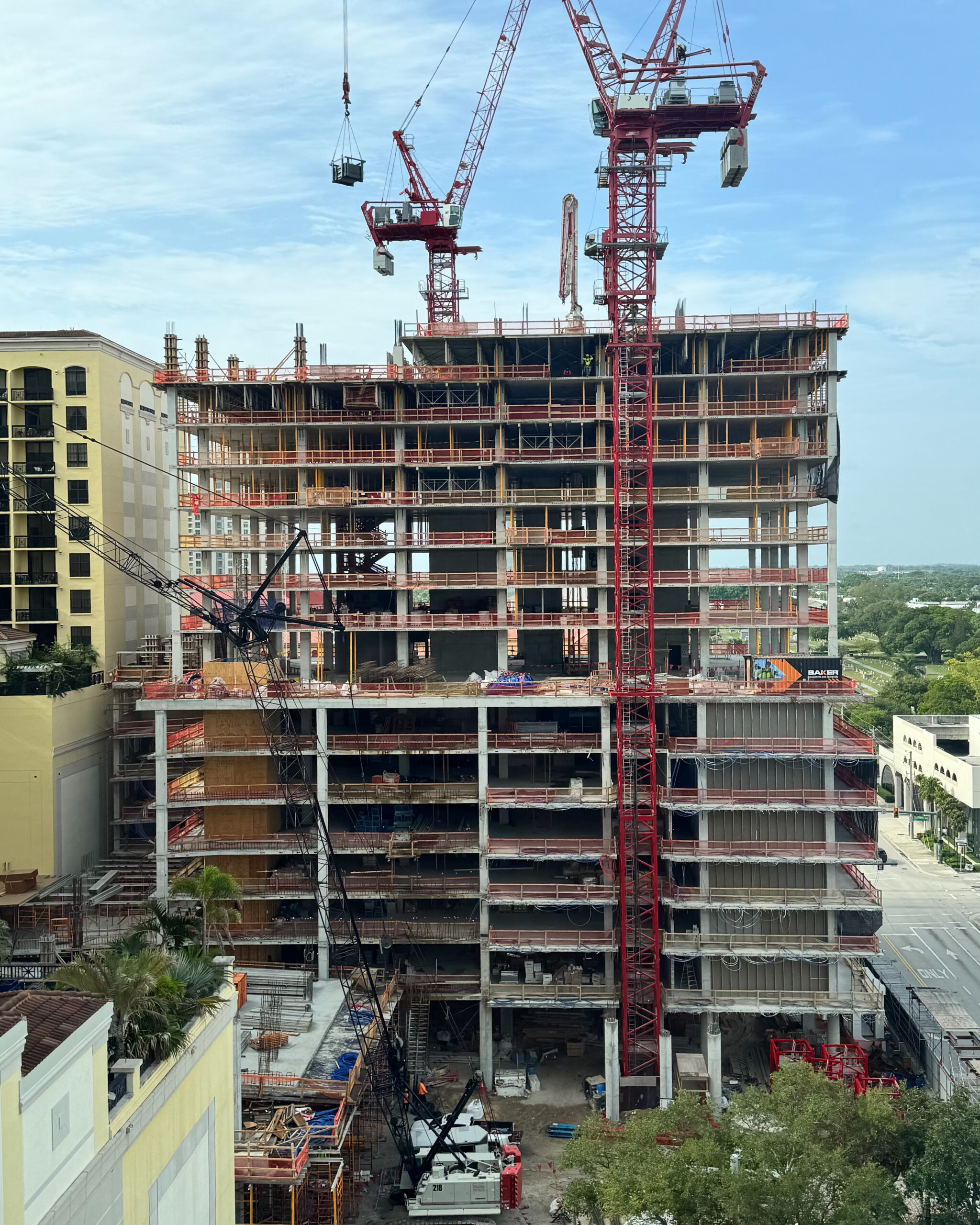 Progresses on Mr. C Hotel — photo building