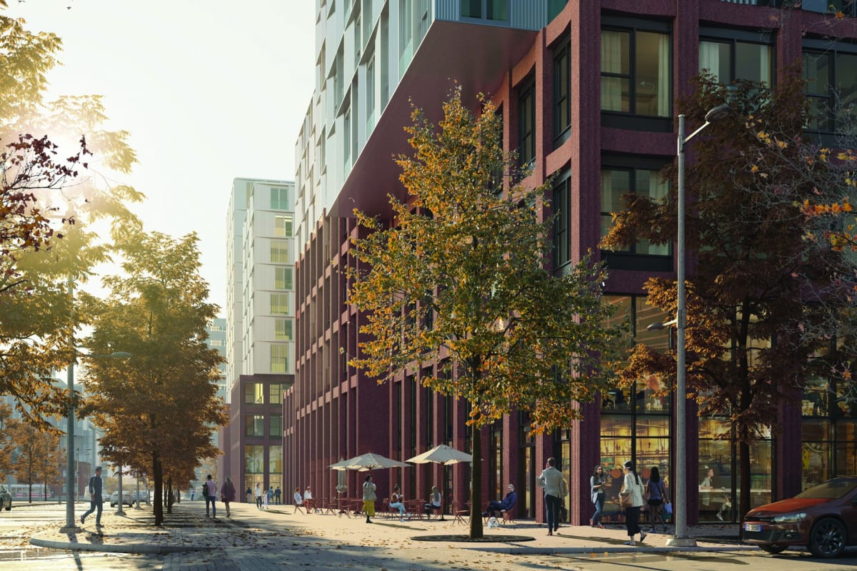 Cherry House at Canary Landing — exterior rendering