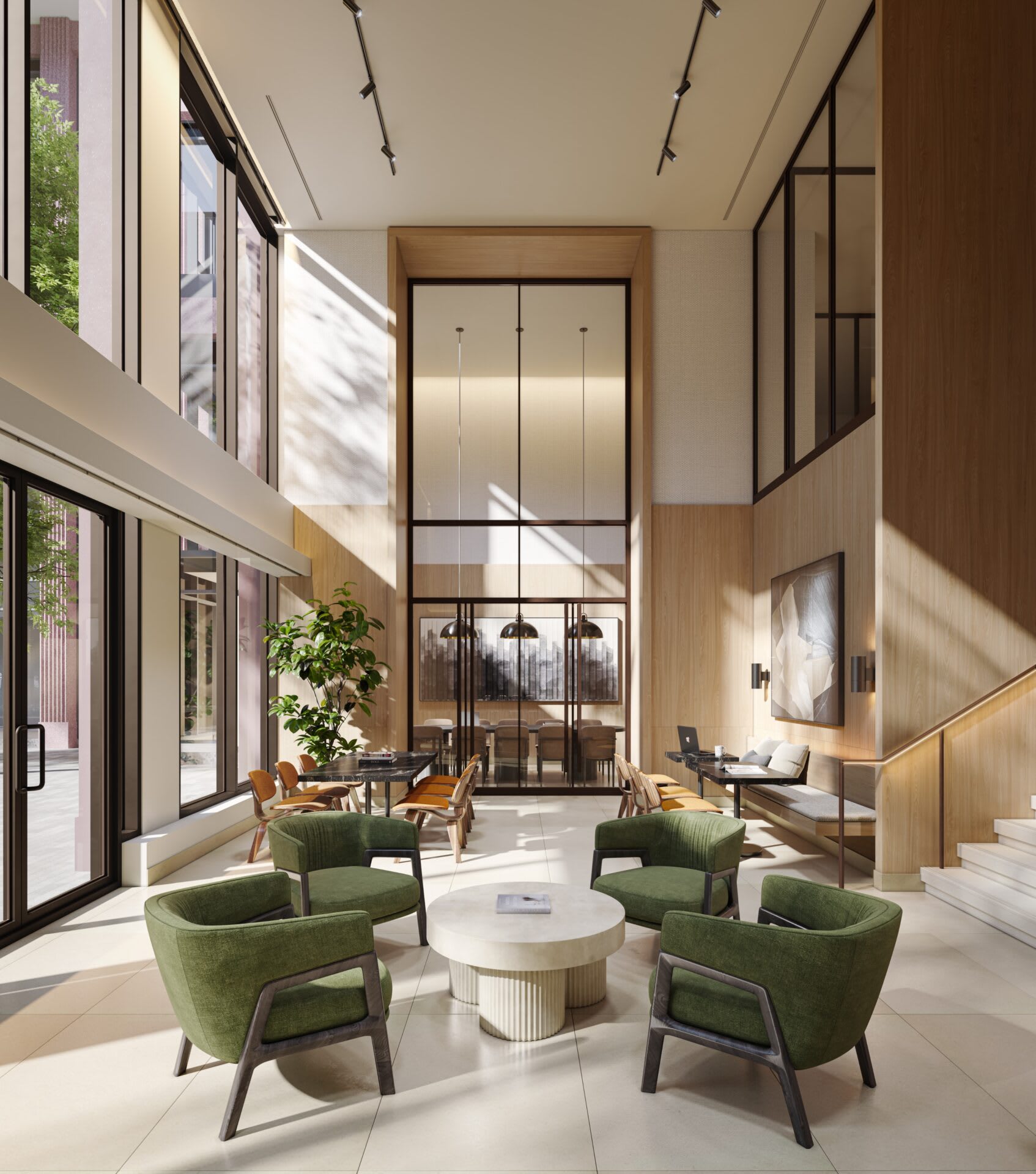 Cherry House at Canary Landing — interior rendering