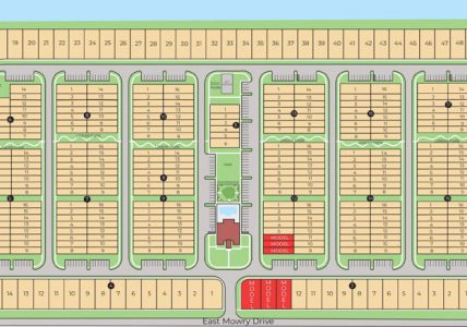 Parker Pointe — site map