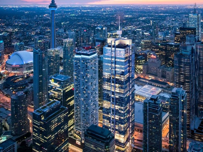 5203 Yonge — aerial rendering