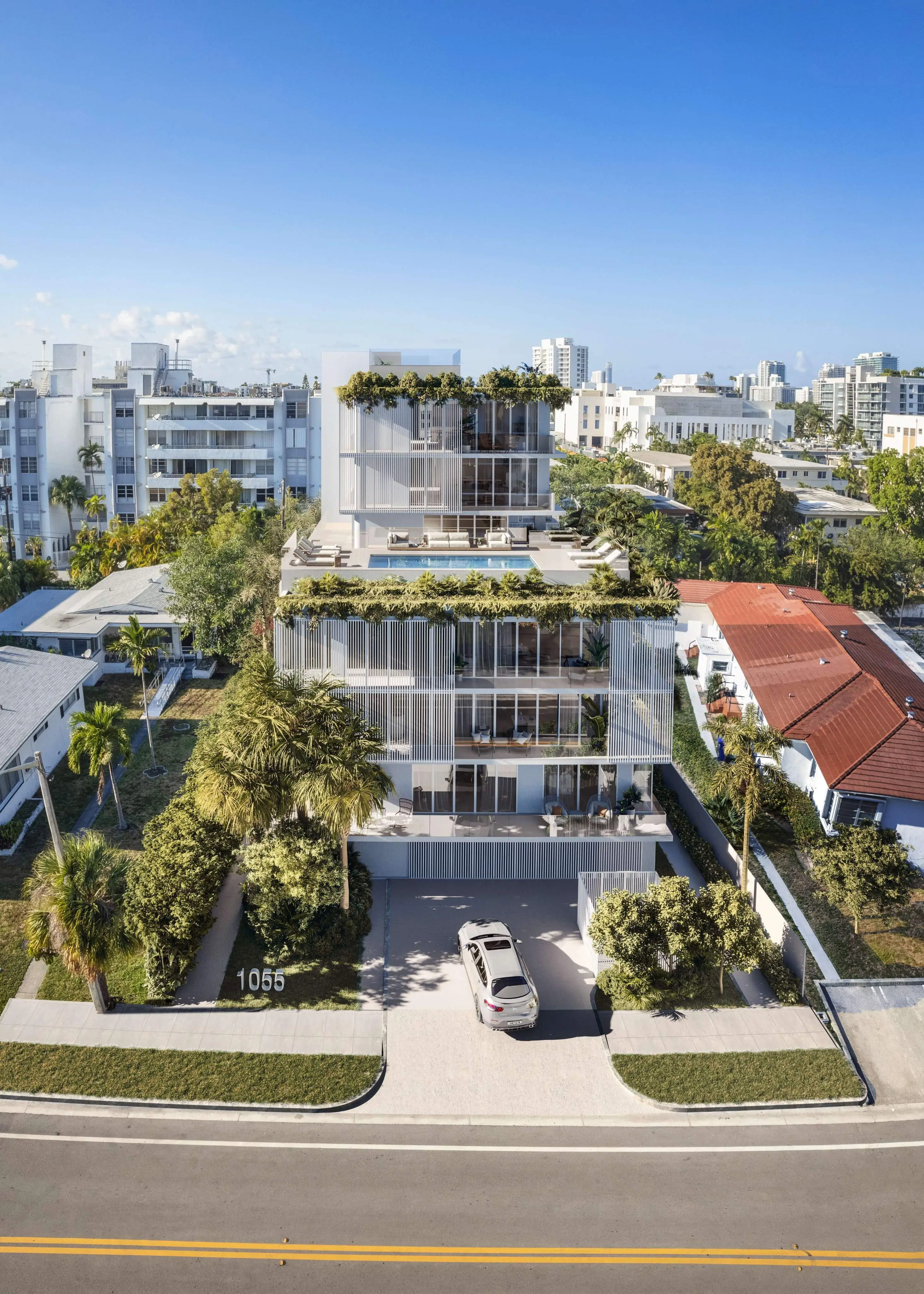Solina Bay Harbor Islands — aerial rendering
