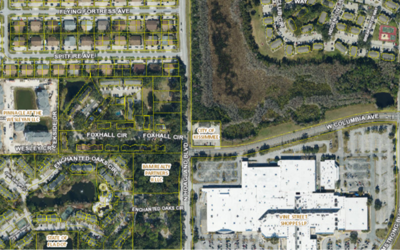 Kissimmee Cove — site map