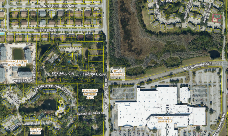 Kissimmee Cove — site map