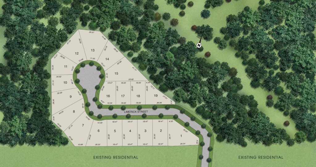 Limerick Point — site map