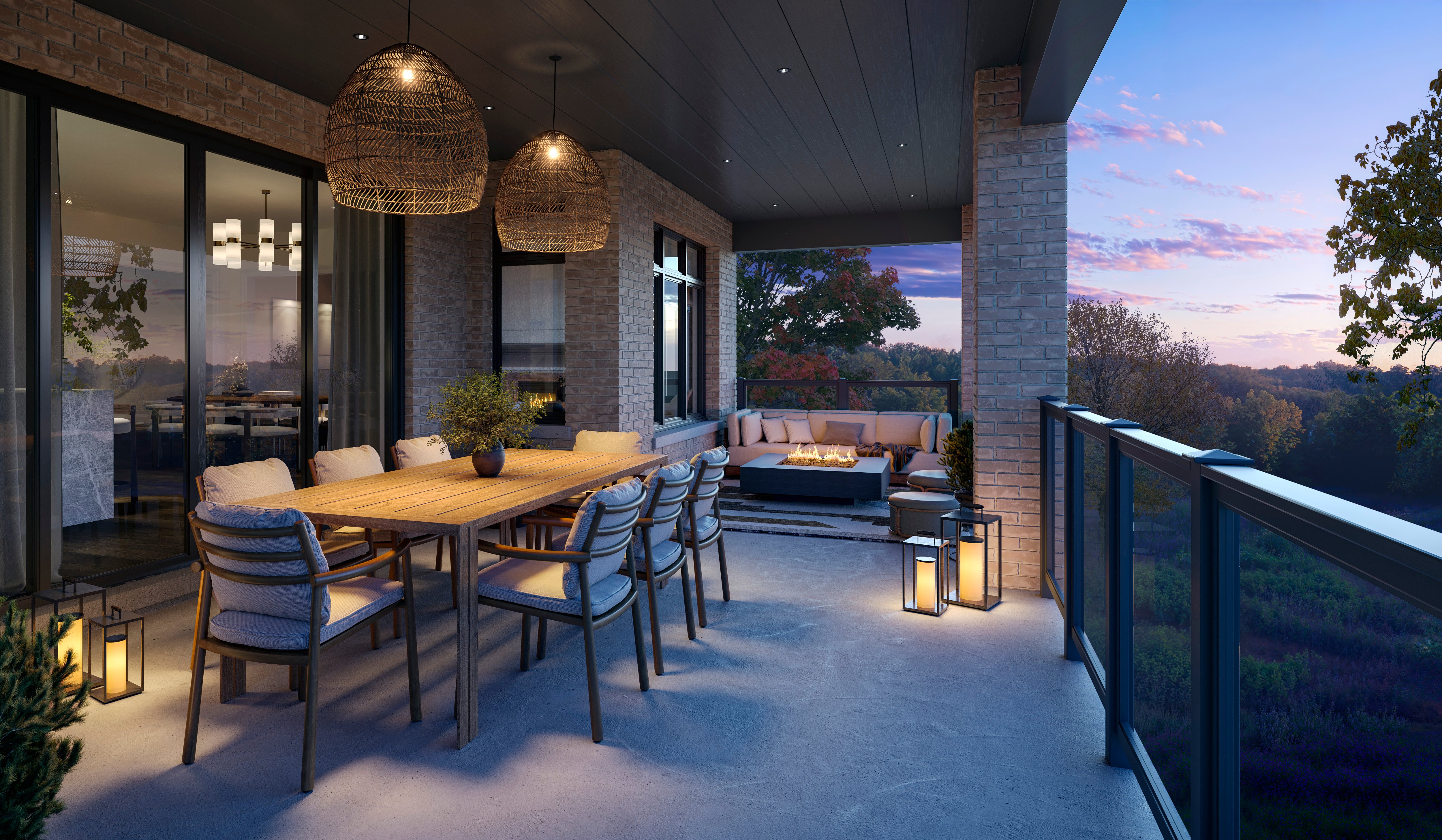 Canvas Hill — interior rendering