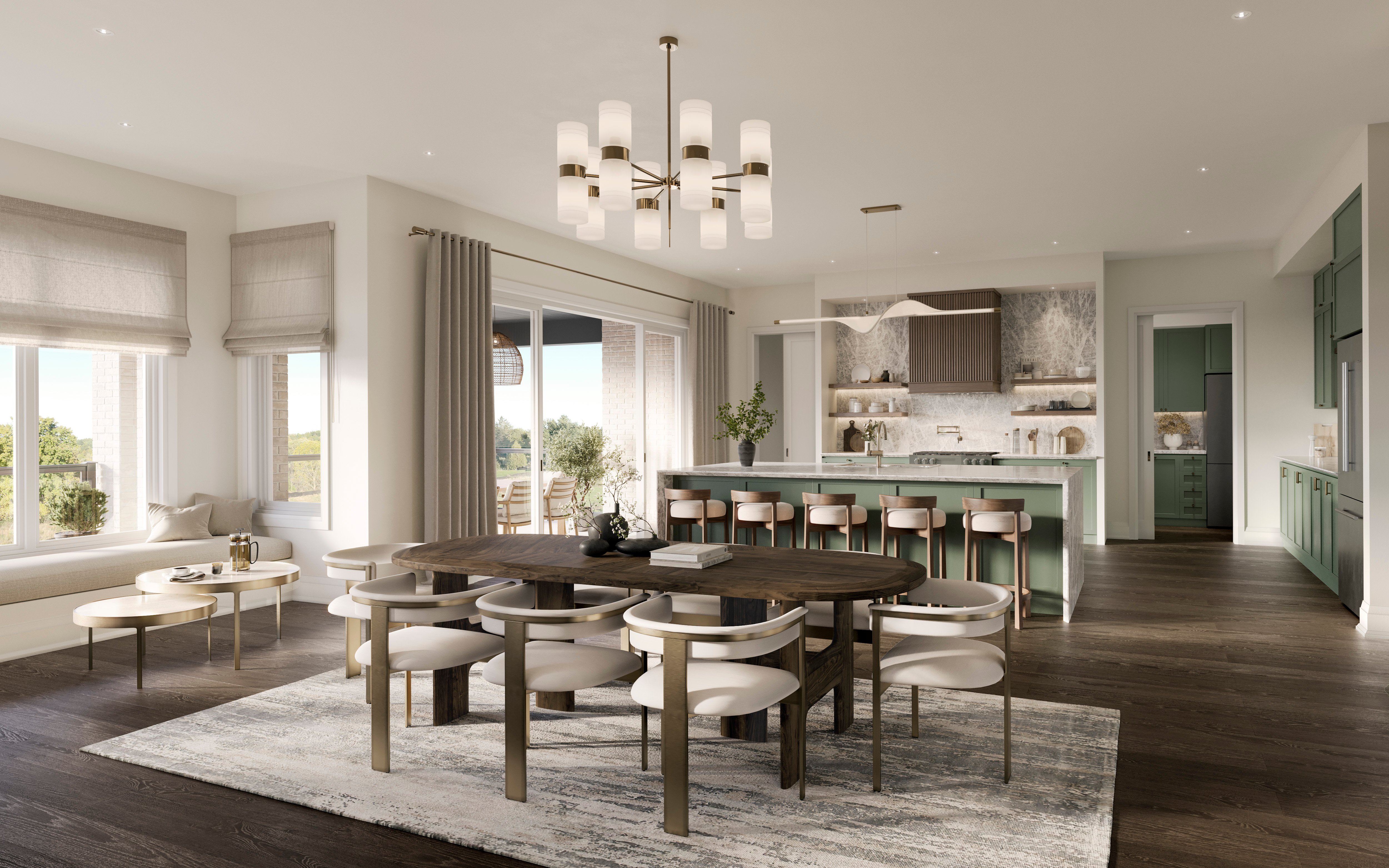 Canvas Hill — interior rendering