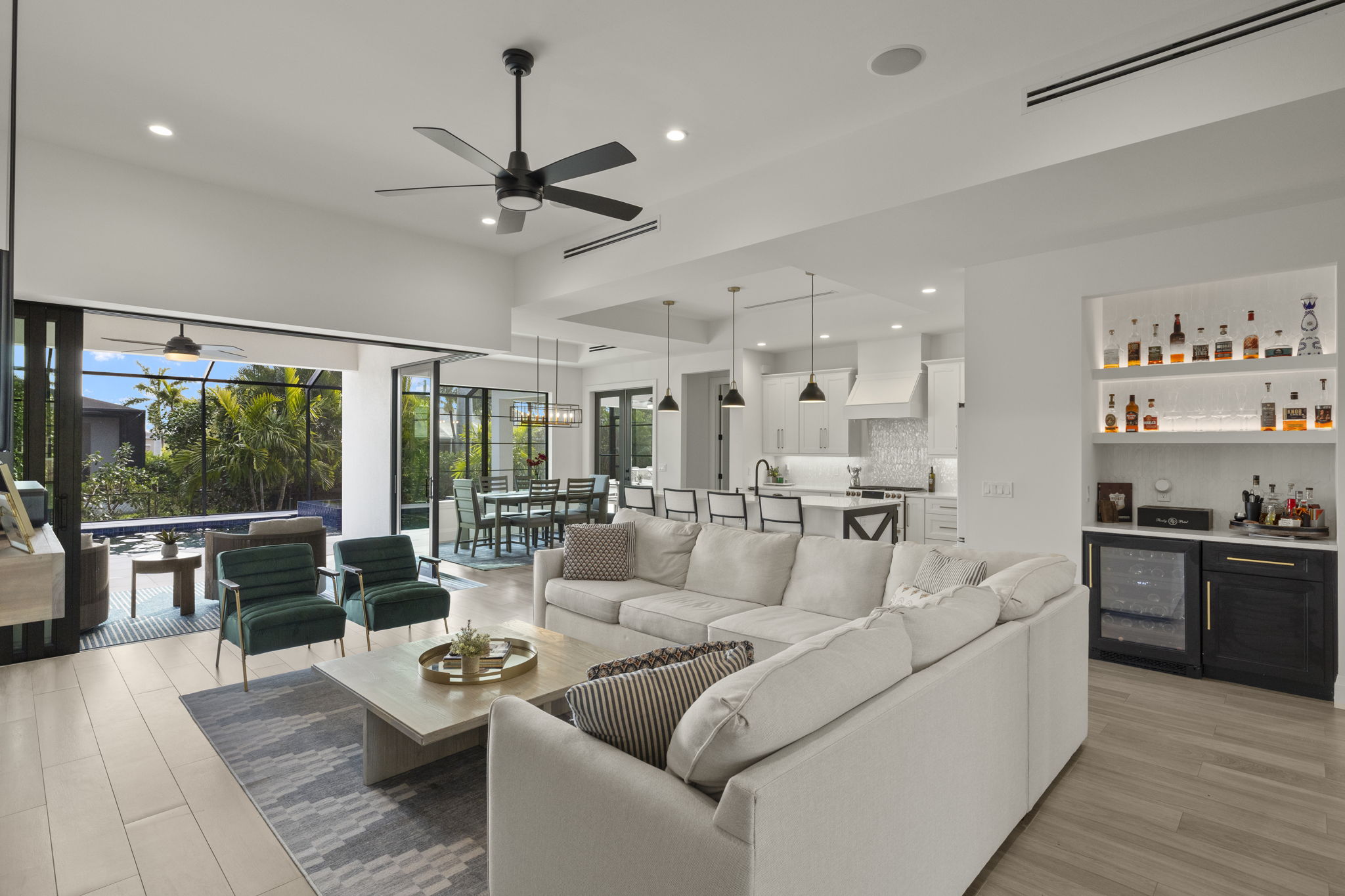 The Lido Key — interior rendering