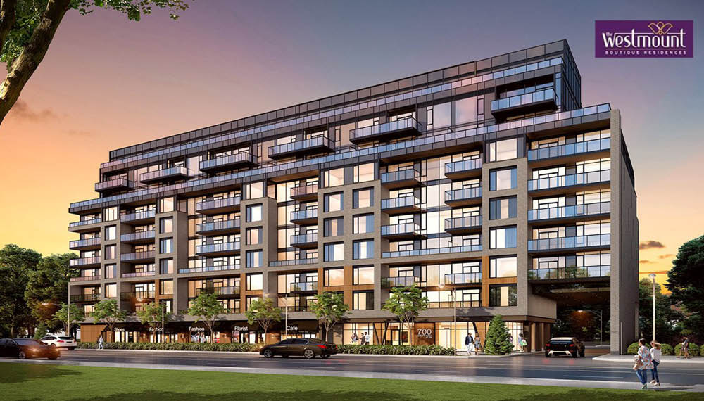 The Westmount Boutique Residences — exterior rendering