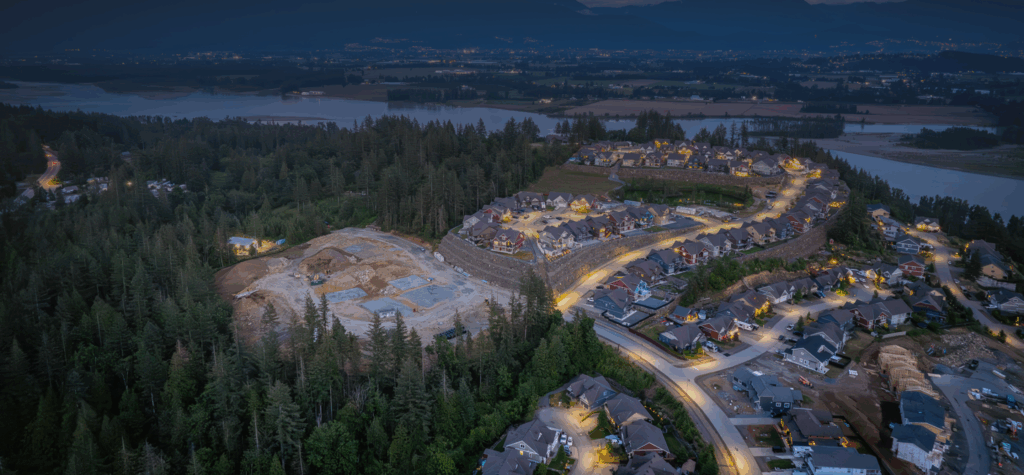 Harrison Highlands — aerial rendering