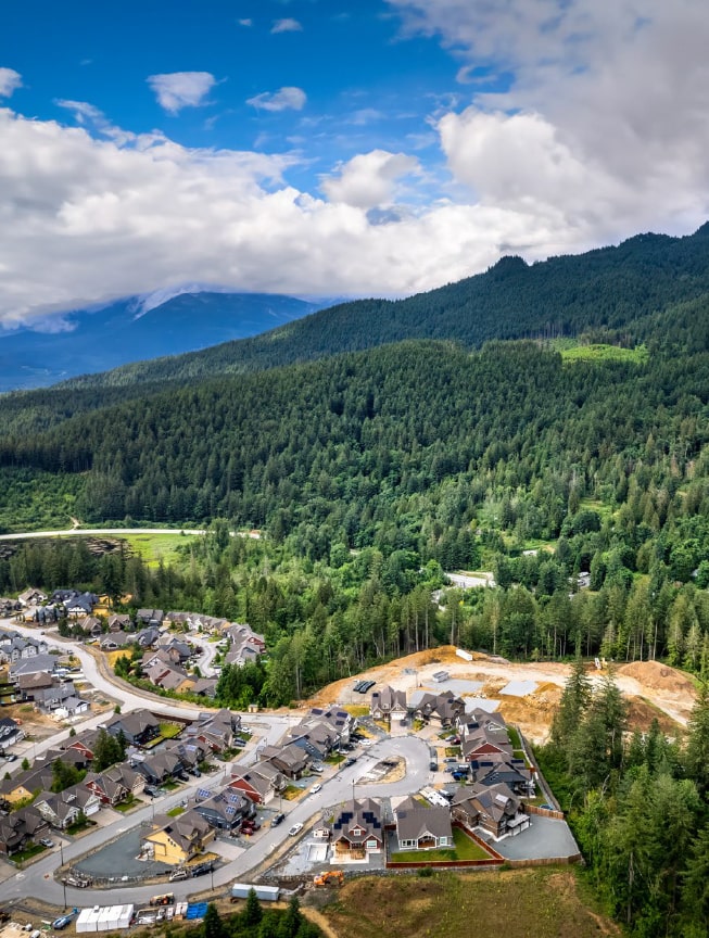 Harrison Highlands — aerial rendering