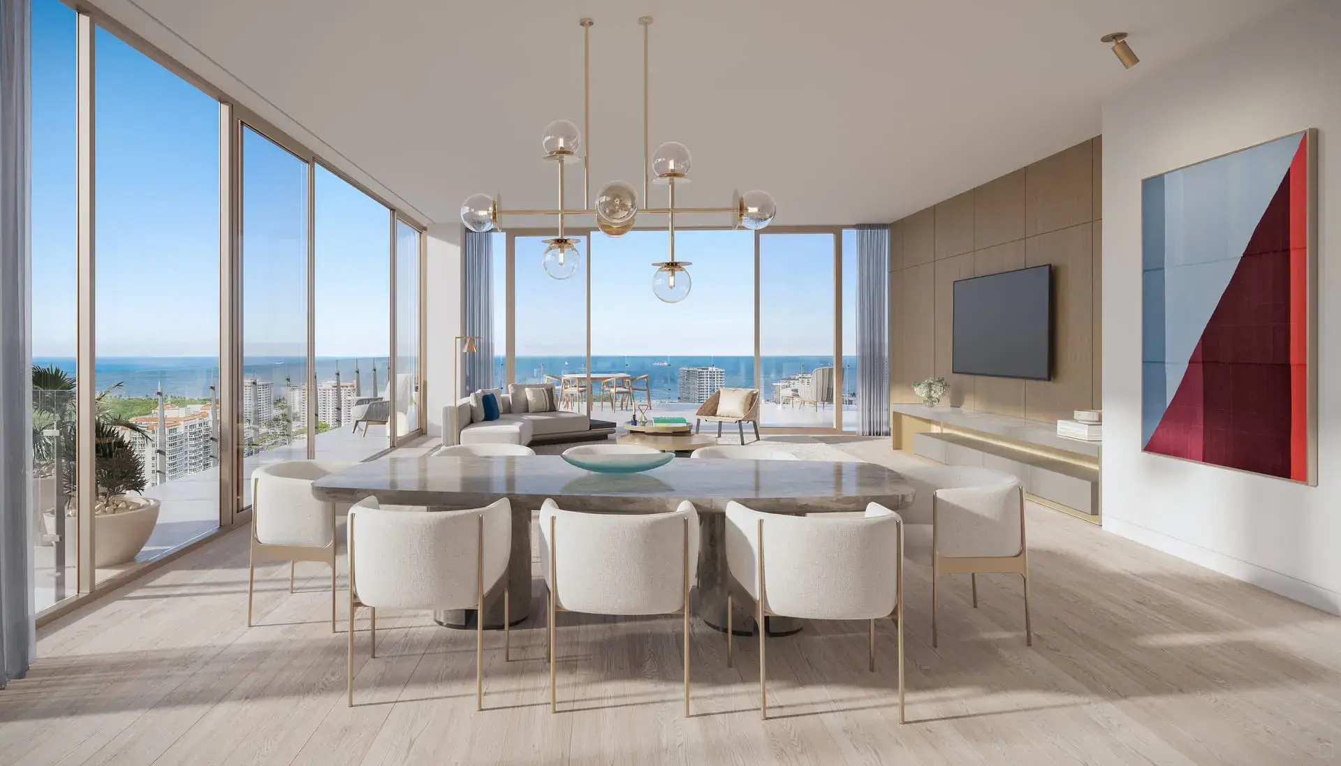 Sage Fort Lauderdale — interior rendering