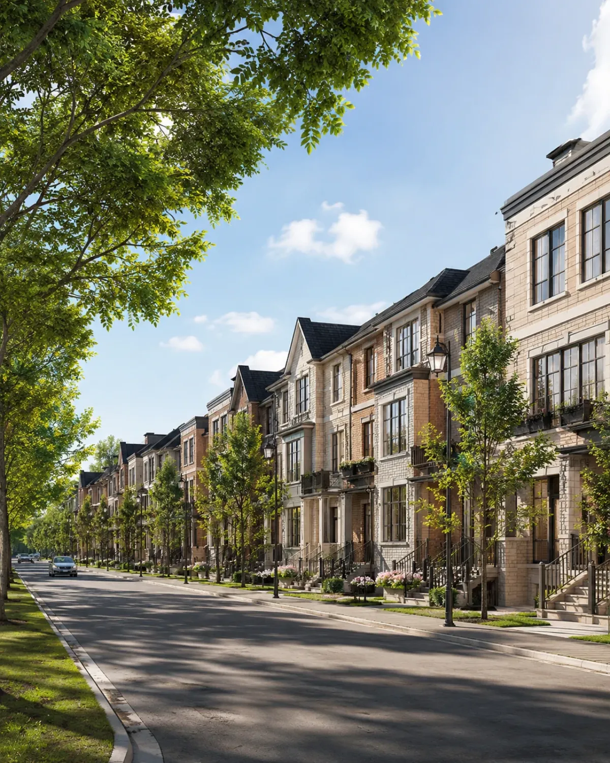 UpTown Woodbridge — exterior rendering