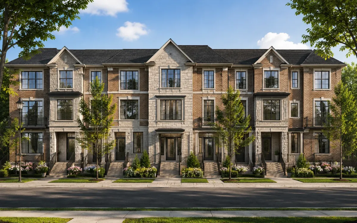 UpTown Woodbridge — exterior rendering